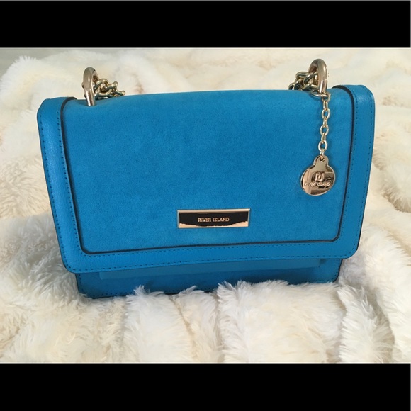 Blue crossbody purse - Picture 6 of 9